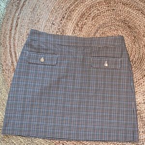 LOFT Plaid Skirt